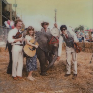 Jim Collier, Margaret Martin, Bill Mansfield, Wayne Martin, with their biggest fan. Washington, D.C.